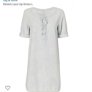 Rag & Bone Lace Up Dress